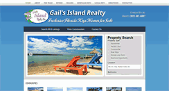 Desktop Screenshot of gailsislandrealty.com